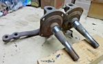 1935 Ford Front Spindles Original Pair Coupe Sedan 1/2 Ton Pickup Truck. Fixed Price $165.00.