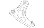 Genuine Nissan Lower Control Arm 54500-5SN1B. Fixed Price $99.48.