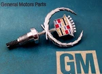 Nos 89 93 Cadillac Fleetwood Deville Hood Ornament Emblem Crest Wreath 90 91. Fixed Price $79.92.