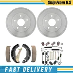 Rear Brake Drums Shoes & Hardware Spring Kit Fits 2010 2011 Chevrolet Hhr. Fixed Price $229.64.