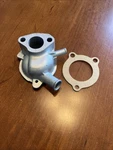 Genuine Fiat 850 Lower Thermostat Housing, Nos, 4100579, With New Gasket.. Fixed Price $85.00.