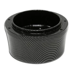 67-94 For Chevy Gm Smooth Carbon Hydrographic Alu. Steering Wheel Adapter Hole. Fixed Price $63.70.