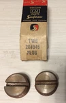 Nos Gm #264945 Steering Relay Rod Plugs, 1941-56 Oldsmobile, 1961-62 F85. Fixed Price $18.00.