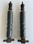 Pair Of Nice Used Delco Spiral Front Shocks 3192131 For Gm B-bodies Dated 195-70. Fixed Price $149.95.