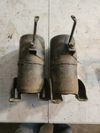 65-69 Corvair Convertible Cocktail Shakers Weights Damper Engine Bay Rear Of Car. Fixed Price $245.00.