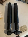 Delco Spiral Shock Absorbers 1963 1964 Oldsmobile Rear. Fixed Price $175.00.