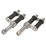 1-3/4 Shackles W/ Shock Stud Mounts, Plain Finish, Street/hot Rod. Fixed Price $48.99.