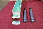 60 61 62 63 64 Corvair Nos Delco Spiral Rear Shocks 3192093. Fixed Price $500.00.