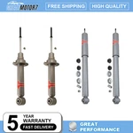 Front Struts And Rear Shock Absorbers Kit Kyb Gas-a-just For Mitsubishi Montero. Fixed Price $408.04.