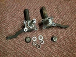 70-73 1970 Ford Mustang Torino Cougar Large Front Drum Spindles Pair 65 66 67 68. Fixed Price $170.00.