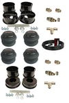 3/8" Front Rear Bag Bracket Mount Kit Air Ride Suspension For 71-96 Chevy B-body. Fixed Price $550.80.