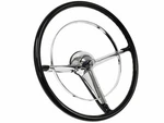 1955-56 Chevrolet Bel Air 210 150 Steering Wheel Kit, 16" Diameter. Fixed Price $485.99.