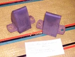 1951-56 Packard Rear Axle Rebound Bumper Pair.. Fixed Price $12.99.