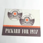 Vintage 1937 Packard One Twenty Six 120 6 Dealership Sales Brochure Information. Fixed Price $84.35.