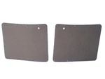 Pair Of Interior Door Panels Fits Willys Overland Jeepster 48-51. Fixed Price $129.95.