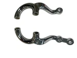 Pair Chrome Super Bell Deep Drop Steering Arms 4" Axles 1937-1948 Ford. Fixed Price $199.95.
