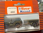 Roco Minitanks 444 Jeep With M-100 Trailer LIMA35 1/87. Fixed Price $21.57.