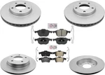 Improved Performance Disc Brake Rotors Pads Mazda 3 2.0L Engine 04-05. Fixed Price $265.00.