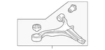 Genuine Honda 2007-2010 Element Lower Control Arm 51350-SCV-A93. Fixed Price $308.60.