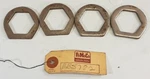 4 New Nos Vintage 1932-37 Ford Rear Spring Upper Shackle Bolt Locks BB-5782. Fixed Price $14.99.
