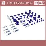 Rubber Bearing Chassis For Porsche 911 Axle + Stabilizer Set Front Rear. Fixed Price $737.68.