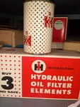Vintage Ih International Harvester Nos Hydraulic Oil FILTERS-381660R91-BOX Of. Fixed Price $50.00.