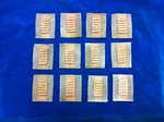 1950'S Chevy,chevrolet,gm Set Of 12 Nos Rear Leaf Spring Insert Pads. Fixed Price $9.99.