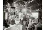 Car Interior,chicago,alton Railroad,illinois,il,detroit Publishing CO,C1900. Fixed Price $12.99.