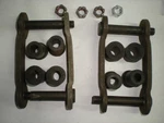 Brand New 1935-1952 Dodge Plymouth Chrysler Desoto Rear Leaf Spring Shackles. Fixed Price $38.88.