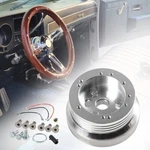 For Gm Chevy 5 & 6 Hole Steering Wheel Polished Hub Adapter Flaming River Ididit. Fixed Price $27.98.