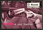 Rover 3500S Power Steering Sales Leaflet Dec 1971 Ref 829/12.71. Fixed Price $20.17.