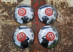 Set Of Willys Overland Wagon Hubcaps 1946 1947 Model 463 Jeepster 48 1949. Fixed Price $295.00.