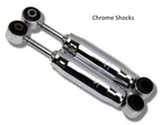Pete & Jakes 2084C Shock Absorbers For Street Rods Chrome Finish-per Pair. Fixed Price $179.99.