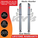 Kyb Oem Rear Shocks For 1964-1984 Oldsmobile 442/98/F85/DELTA 88/CUTLASS Supreme. Fixed Price $145.81.