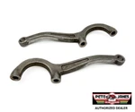 Pair Plain Extra Long Suicide 1-1/2 Drop Steering Arms 1937-48 Ford Spindles. Fixed Price $156.99.