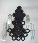 1942 1946 1947 1948 Ford Car Body To Frame Cushion Bolt Washer Hardware Set. Fixed Price $1087.86.
