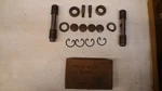 1934-36 Pontiac Part# 602691 New Aftermarket Front King Pin Set. Fixed Price $100.00.