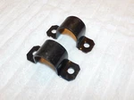 1965 1966 Shelby Mustang GT350 Nos 15/16" Front Stabilizer Sway Bar Brackets. Fixed Price $249.00.