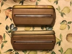 68/69 Camaro Left Right Standard Door Arm Rest/ With Deluxe S/s Trim. Fixed Price $55.00.