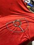 1940 Chevy Chevrolet Master Special Deluxe Horn Ring 753654 Original Gm. Fixed Price $82.50.