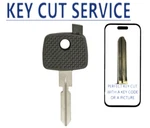 Key Cut + HU39 Mercedes-benz Sl 300 1997 2005 Mechanical Plastic Head. Fixed Price $24.99.