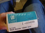 Genuine Gm Acdelco 1154159 Shock Absorber Nos. Fixed Price $39.99.