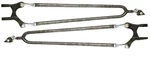 Hairpin Radius Rod Kit 1932 1933 1934 Ford & Universal Street Straight Axle. Fixed Price $350.00.