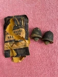 1953-1962 Chevrolet Corvette C1 Nos Upper Control A-arm Bumper Set #3708834. Fixed Price $85.00.