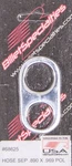 Billet 68625 Hose Seperator .890X.969 - Polished. Fixed Price $38.94.