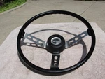 Vintage 1970'S Amc Jeep Black Steering Wheel CJ5 CJ7 Wagoneer Oem *nice*. Fixed Price $349.99.