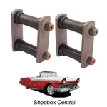 1957 1958 1959 Ford Passenger Car Rear Leaf Spring Shackle Bushing Kit. Fixed Price $49.90.