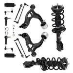 Front Struts W/ Coil Spring + Lower Control Arms Ford Explorer 2013-2017. Fixed Price $305.48.
