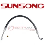Sunsong Power Steering Pressure Line Hose For 1963-1964 Cadillac Deville Ks. Fixed Price $38.41.