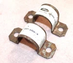 1965 1966 Shelby GT350 Mustang Nos 15/16" Front Stabilizer Sway Bar Brackets. Fixed Price $249.00.